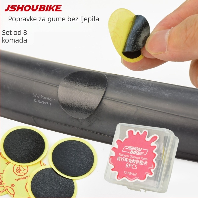 Zakrpa za gume bicikla bez ljepila — guma, marka JSHOU BIKE, za planinske i cestovne bicikle