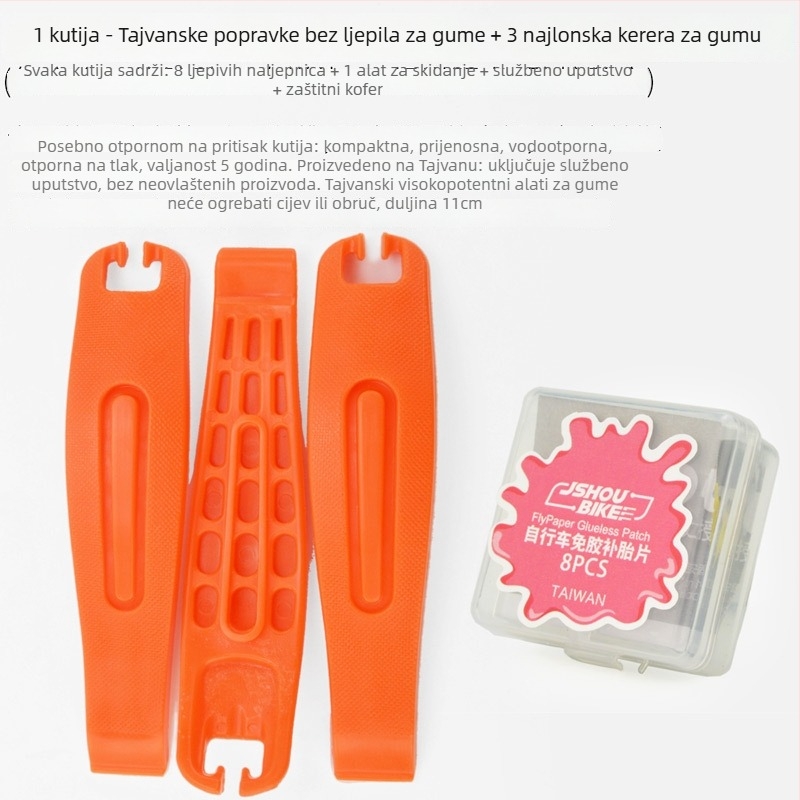 Zakrpa za gume bicikla bez ljepila — guma, marka JSHOU BIKE, za planinske i cestovne bicikle