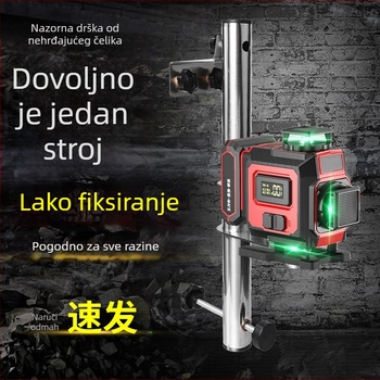 Držač laserske razine na zid s prilagodljivim IR podizanjem, za gradnju