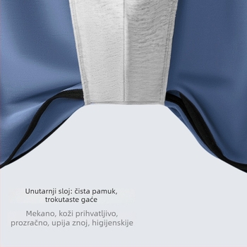 Muške modalne hlače za opuštanje, prozračne, srednje visine struka, glavna tkanina 90–95% modal, prepona 95–100% pamuk, pletene, jednobojni ili blok uzorak, sve sezone