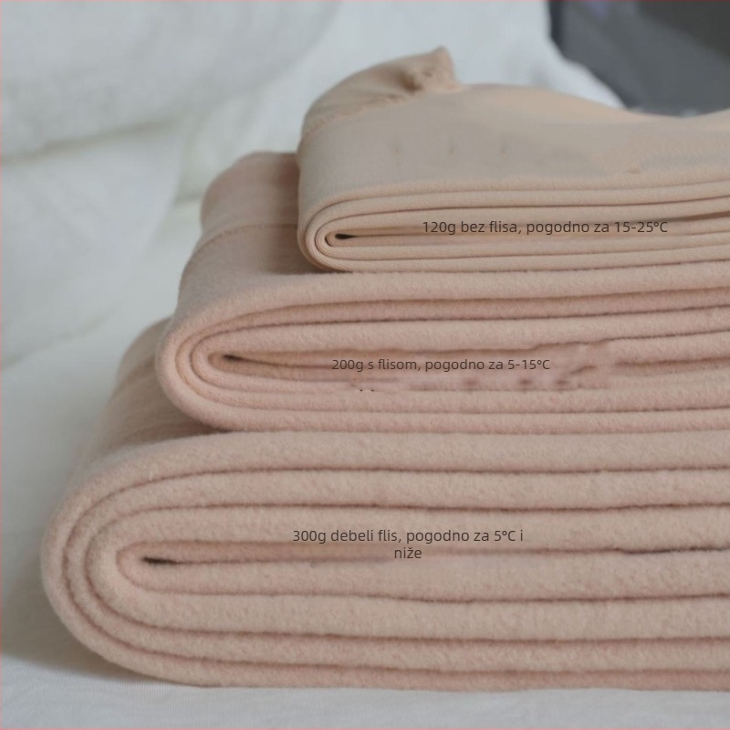 Ženske tajice s fleece podstavom za toplinu, nude boje, za jesen-zimu, jednobojne najlon tajice