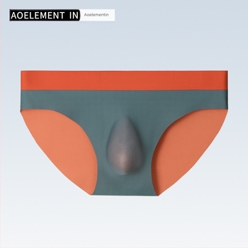 Muške bezšivne sportske gaćice niskog struka; pletivo; jedinstven uzorak; glavni materijal poliester 30-50%