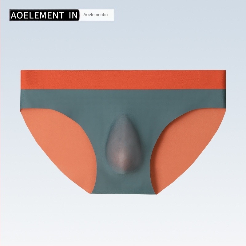 Muške bezšivne sportske gaćice niskog struka; pletivo; jedinstven uzorak; glavni materijal poliester 30-50%