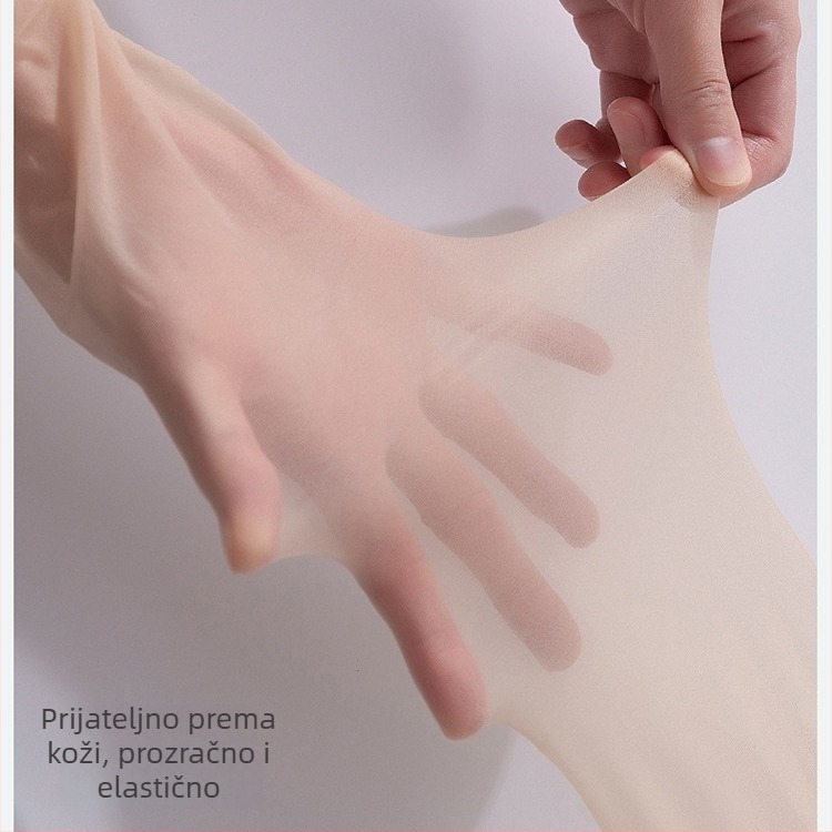 Ženske pantyhose od Velvet Nylon s liftom stražnjice i oblikovanjem, tanke, s nogama, seksi stil