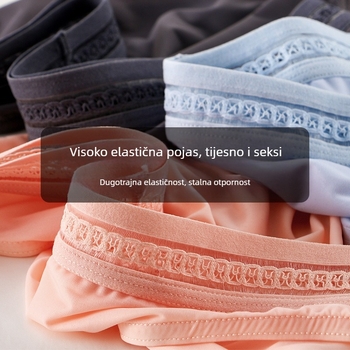 Muške gaćice briefs, prozračne pletene od najlona, srednji pojas, 87% najlona