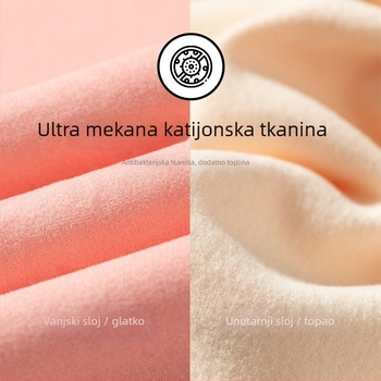 Topli vest, bez šavova, pulover s okruglim izrezom, debela tkanina od poliesterskih vlakana 251–300 g/m2, unisex