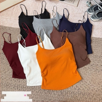 Termalna vesta s ugrađenim jastučićima za dojke, viskozna tkanina, kapuljača, četvrtasti izrez, baršunasti dodir