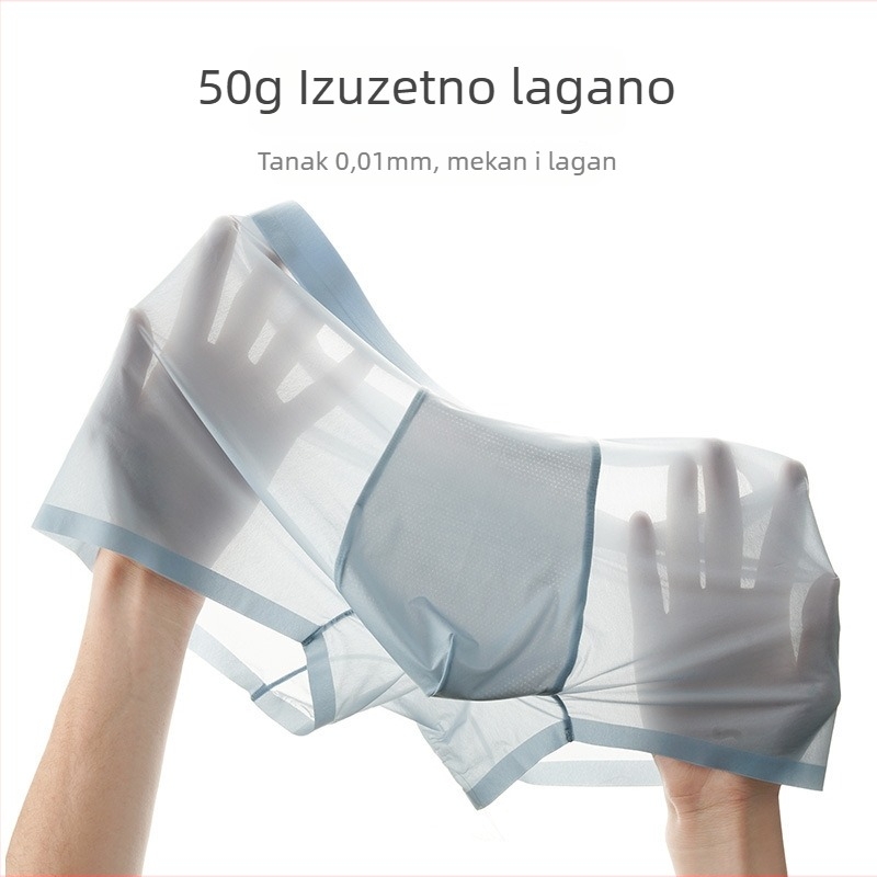 Muške bokserice Ice Silk, srednji pojas, najlonska tkanina 61–70D, pletene, podstava od regenerirane celuloze