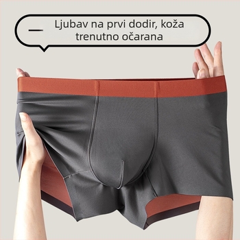 Muške bokser gaće od modalnog materijala, prozračne, podstava od Mulberry svile u preponama, srednji pojas, 100 komada