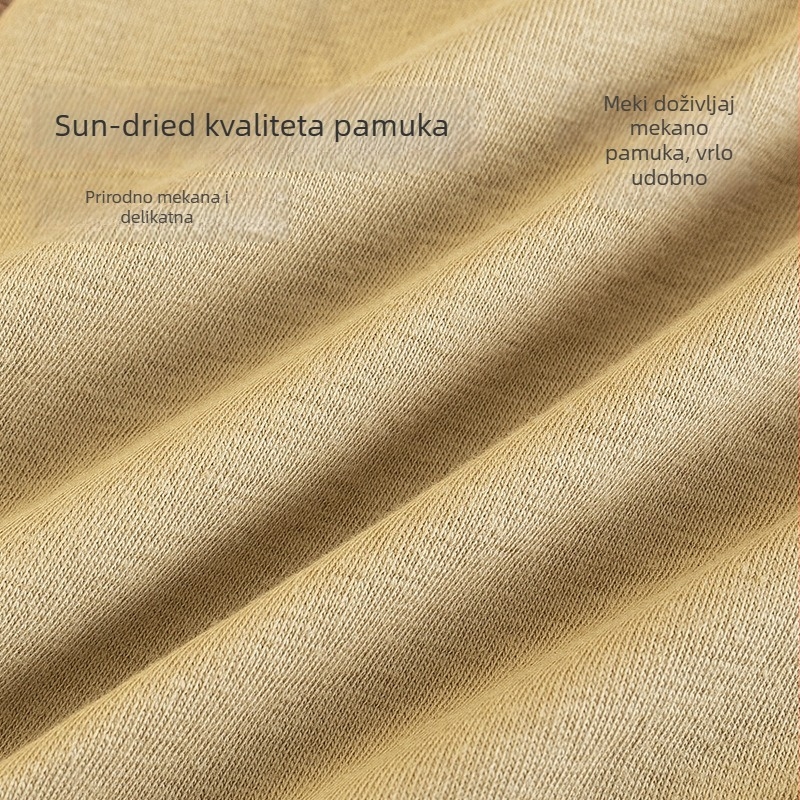 Muške bokserice od pamuka sa srednjim strukom, prozračne, jacquard tkanina, 95% pamuk