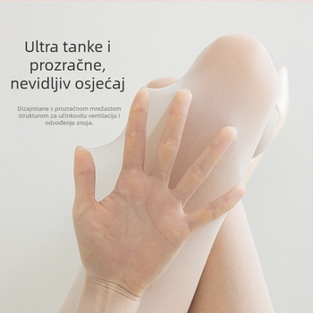 Ženske najlon čarape mentol boje, prozračne, otporne na hvatanje, UV zaštita, ultratanke 5D