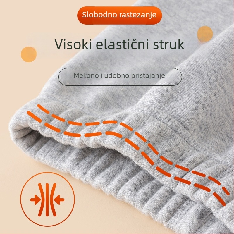 Tinejdžerski termalni komplet za dječake, zimski flis s podstavom, debeli osnovni sloj, ultra mekani gornji dio i hlače