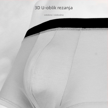 Muške modal bokserice, srednja talija, prozračne, s velikom prednjom džepom