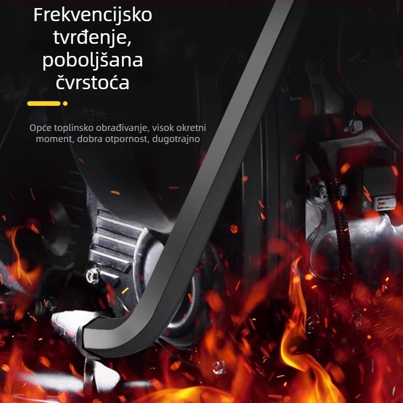 Persia set Allen ključeva, CRV legura čelična, šesterokutna glava