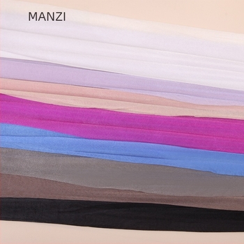 Manzi 10D izuzetno tanke najlon čarape za žene, jednobojne, običan predeo prepona