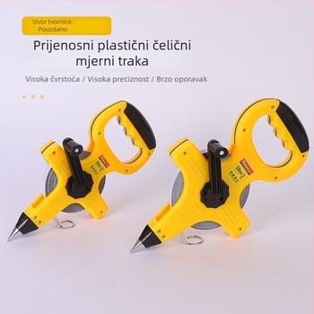 Prijenosna mjerni traka s čeličnom trakom i plastičnim okvirom, za inženjersku uporabu — Aodvn oden