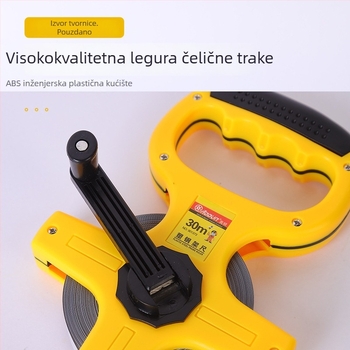 Prijenosna mjerni traka s čeličnom trakom i plastičnim okvirom, za inženjersku uporabu — Aodvn oden