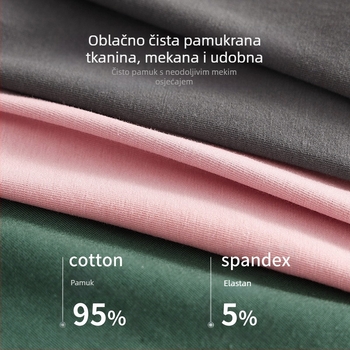 Muške boxerice od pamuka s mogućnošću prilagođenog logotipa, prozračne, srednji pojas, OEM podrška