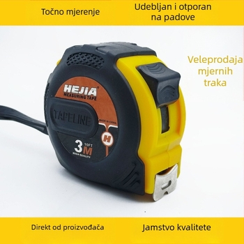 Čelična mjerna traka - debela, otporna na habanje i padove, industrijski mjerni alat