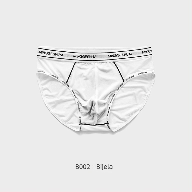 Muške briefs od Ice Silk, srednji pojas, brzo sušenje, prozračan, pleteni