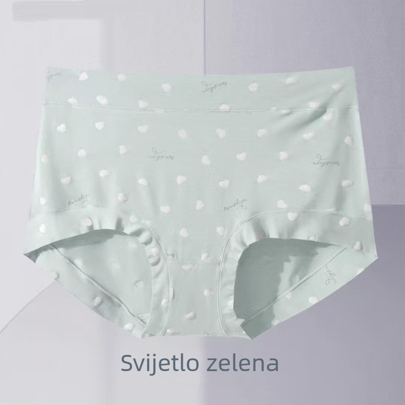 Modalne gaćice visokog pojasa, plus veličina, s točkicama i širokim otvorima nogu.