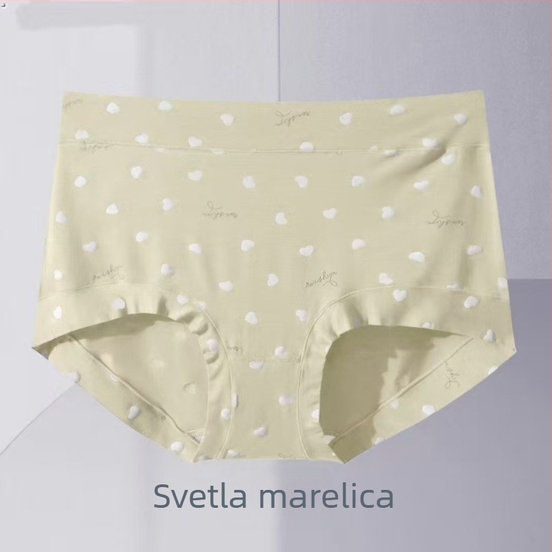 Modalne gaćice visokog pojasa, plus veličina, s točkicama i širokim otvorima nogu.