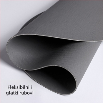 PVC kvadratna podmetač za tanjur s teksturom tkanine, nordijski stil, zapadni blagovaonski podmetač, tkanog kineskog stila, toplinska izolacija, minimalistično