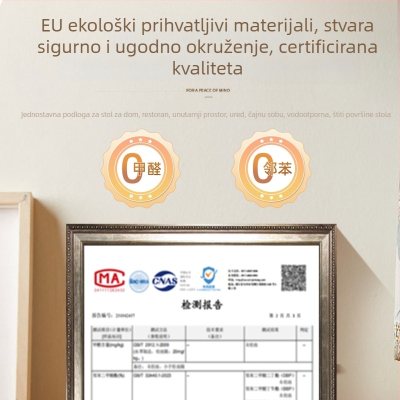 PVC kvadratna podmetač za tanjur s teksturom tkanine, nordijski stil, zapadni blagovaonski podmetač, tkanog kineskog stila, toplinska izolacija, minimalistično