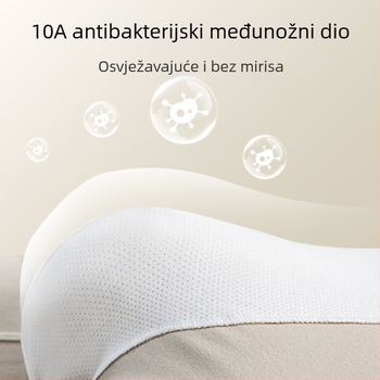 Formirane muške bokserice od pamuka, antibakterijske, udobne, s širokim pojasom