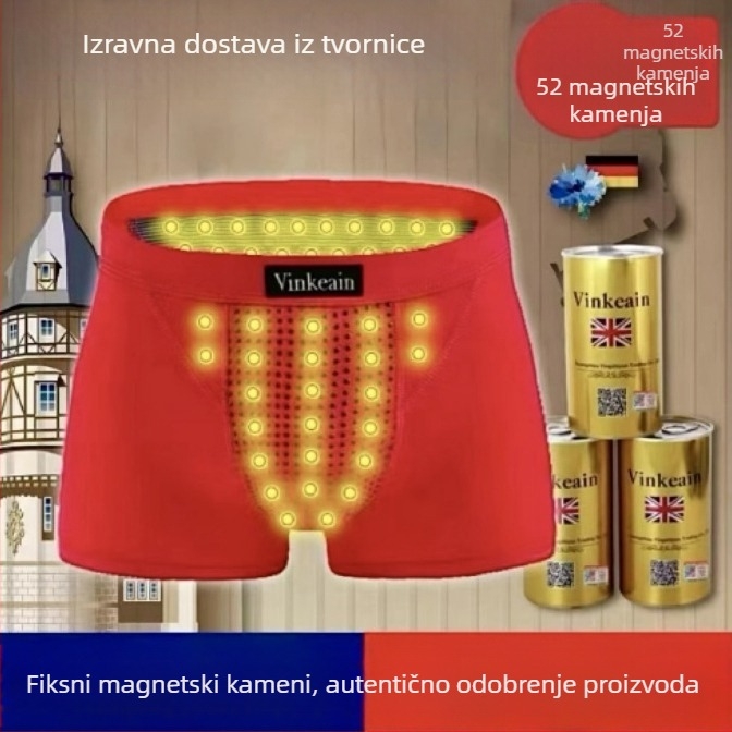 Muške modalne bokserice s podizanjem stražnjice i kontrolom trbuha, srednja linija struka, brend vinkeain