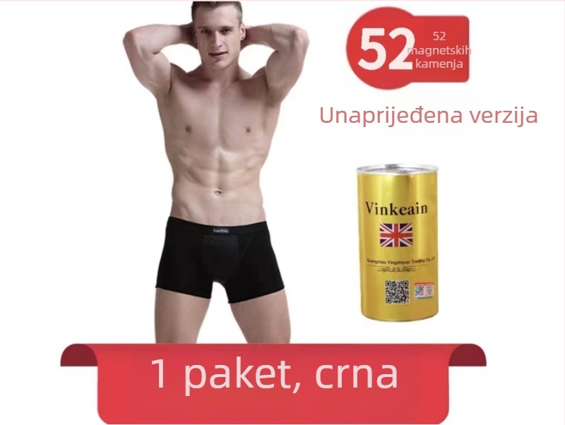 Muške modalne bokserice s podizanjem stražnjice i kontrolom trbuha, srednja linija struka, brend vinkeain