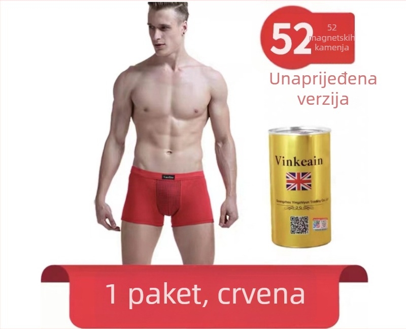 Muške modalne bokserice s podizanjem stražnjice i kontrolom trbuha, srednja linija struka, brend vinkeain
