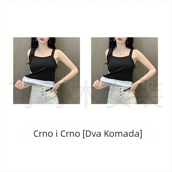 Ženski termalni prsluk, poliester, flis podstava, baršunasto unutrašnjost, izuzetno debel, pulover