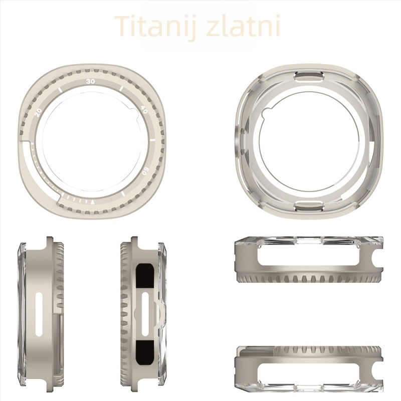 Metalno kućište za Samsung Galaxy Watch8 Classic (2025) – Yichengtong; Kompatibilno s modelom Samsung Galaxy Watch8 Classic (2025); Težina: 22 g; Pakiranje: metalno kućište w30j, stražnja kapica w30p, krpa za čišćenje pj7, spudger pj8