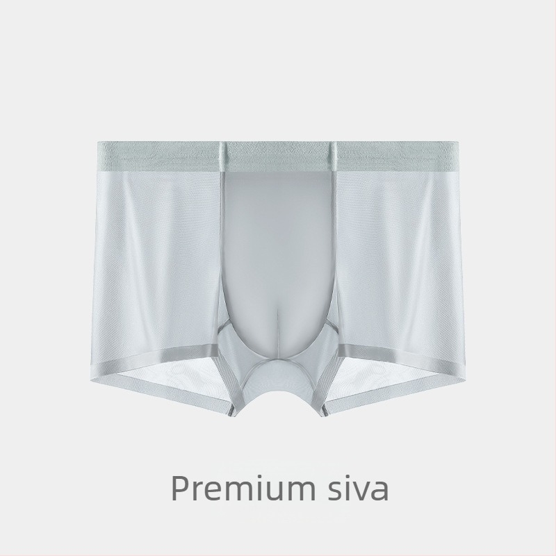 Matcha Girl Muške bokserice od Ice Silk, prozračne, s 3D mrežastim džepom