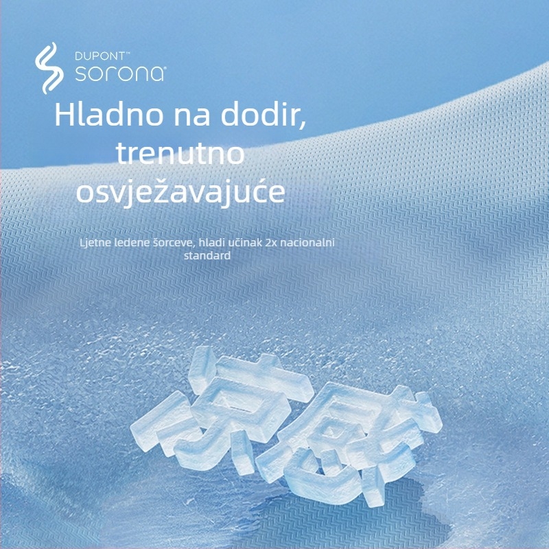 Muške pidžama hlače - prozračne, pletivo od poliesterskih vlakana, srednji pojas, jednobojni uzorak, podrška prepona: Spandex 90–95%