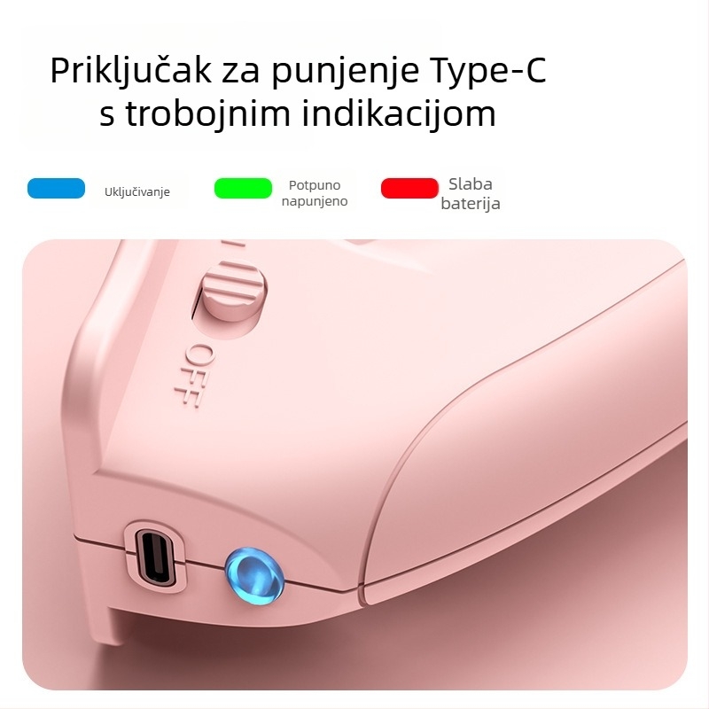 Bežični USB-punivi pištolj za topljeno ljepilo za djecu i studente – DIY alat s dugim trajanjem baterije