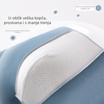 Muške bokserice, 95–100% pamuka, pleteni materijal, srednje visine struka, prozračne i elastične, podstava u području prepona viskozna 80–90%.