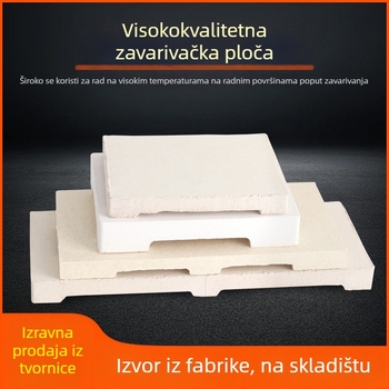 Tooltos vatrootporne cigle i ploče za zavarivanje za zlato i srebro — kvadratne i šesterokutne ploče