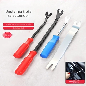 Alat za demontažu unutarnjih ploča automobila s pry barom, za popravke automobila, različiti materijali