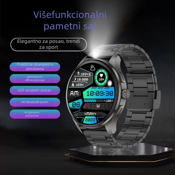 Pametni sat s AMOLED zaslonom, Bluetooth pozivi, praćenje otkucaja srca, krvnog tlaka i zasićenosti kisikom