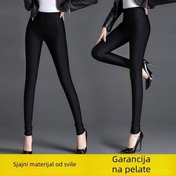 Leggings (ciljni modeli/leggingsi) – visok pojas, uski kroj, duljina 9/10, tanko tkivo