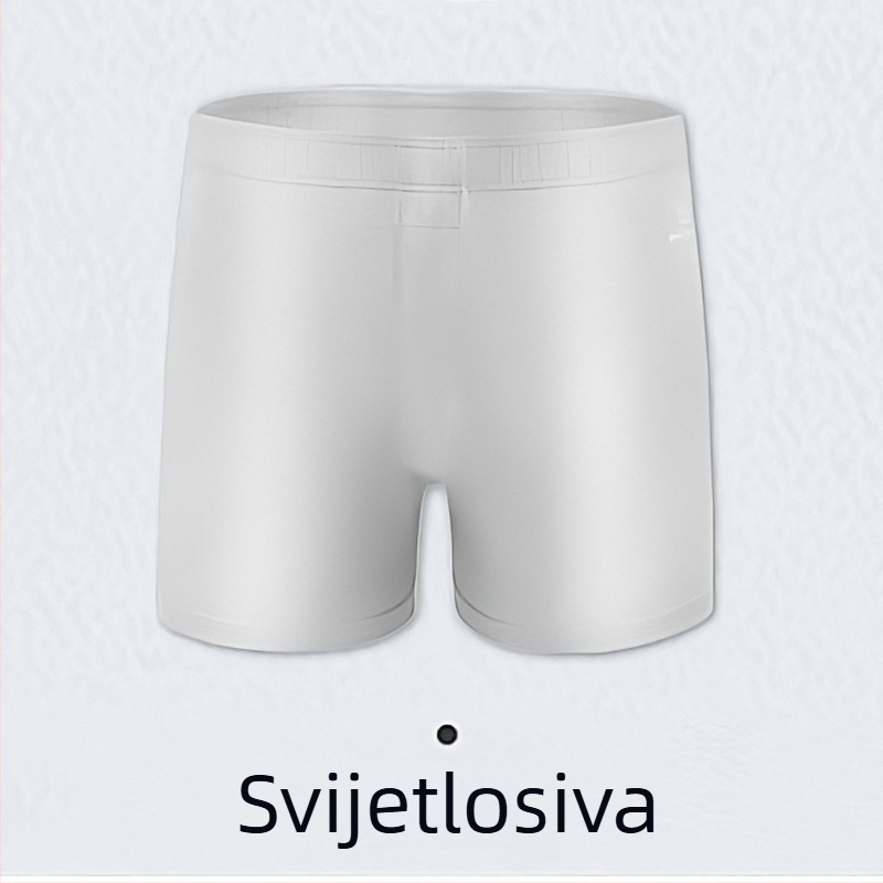 Muške pamučne pidžama hlače, slobodan kroj, srednji pojas, pleteni materijal, 95% pamuk