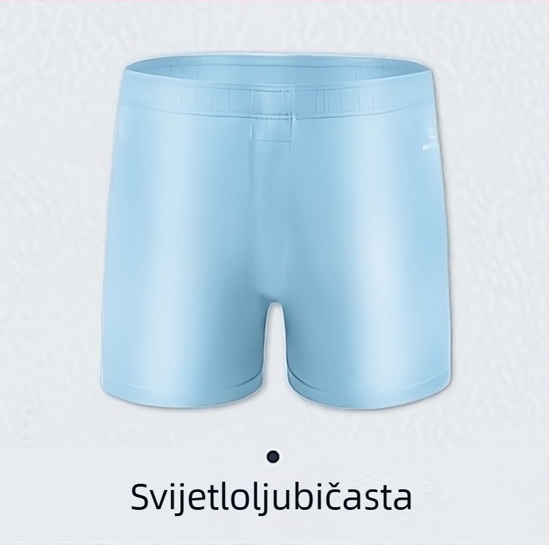 Muške pamučne pidžama hlače, slobodan kroj, srednji pojas, pleteni materijal, 95% pamuk
