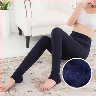 Leggings od perl velura s unutarnjim flisom, topli za jesen-zimu, za žene, korejski stil, uski kroj