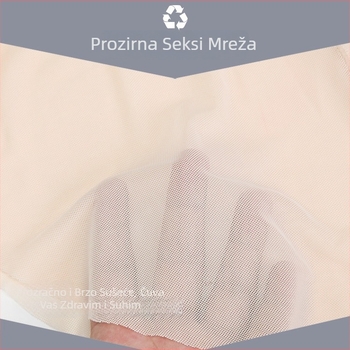Muške gaćice od mrežaste tkanine, prozračne, srednji pojas, jedne boje, 80-90% najlona