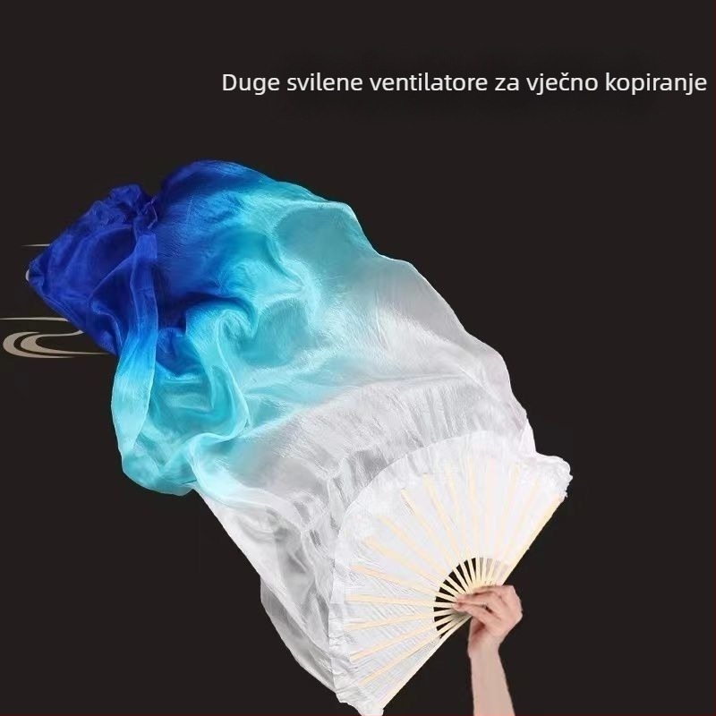 Plesni fan za četverokotni ples – gradient svile, Brand: a ride, Odrasli, Proljeće 2025