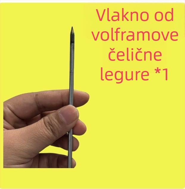 Označavajući mjerni kalibar s glavom od wolframovog legura i dugim čeljustima, mjerenje vanjskog i unutarnjeg promjera, vernier skala