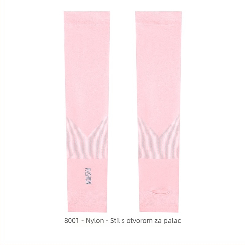 Rukavne za biciklizam s UV zaštitom - bez šavova, prozračne, Nylon 81–95%, visoka elastičnost, Ice Silk