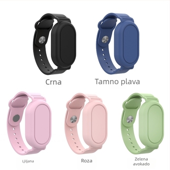 Coolsk silikonasti zaštitni kućište za narukvicu Samsung SmartTag2 – otporno na udarce, otporno na otiske prstiju, otporno na habanje, otporno na padove; Materijal: silikon; Kompatibilno sa Samsung SmartTag2